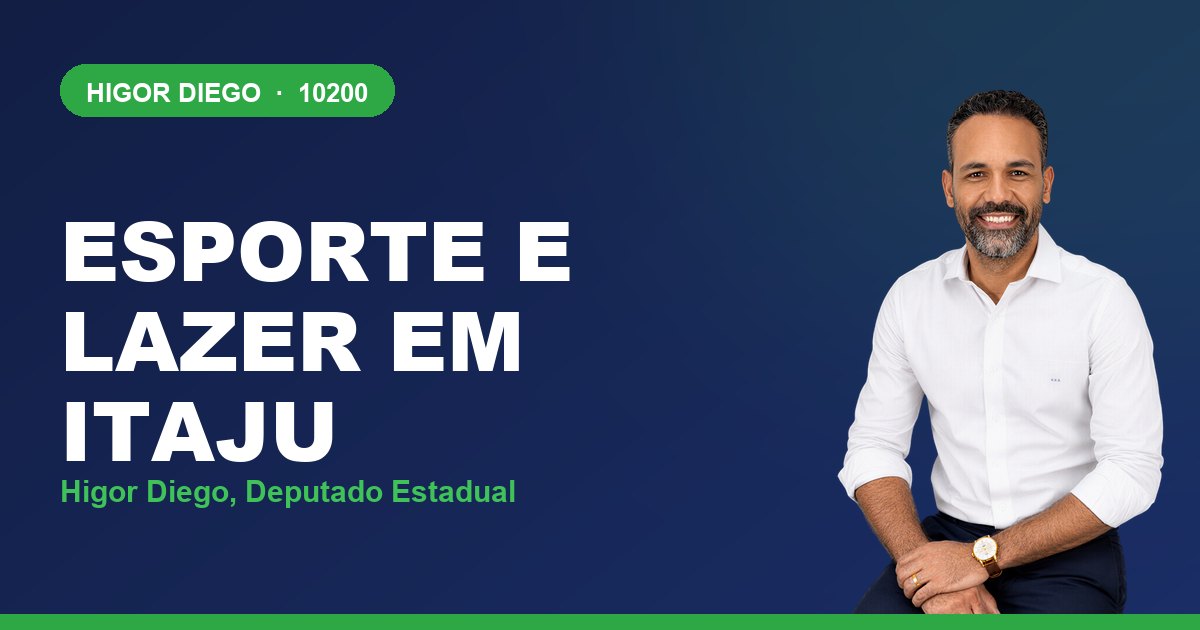 Esporte e Lazer em Itaju, com Higor Diego, deputado estadual 10200