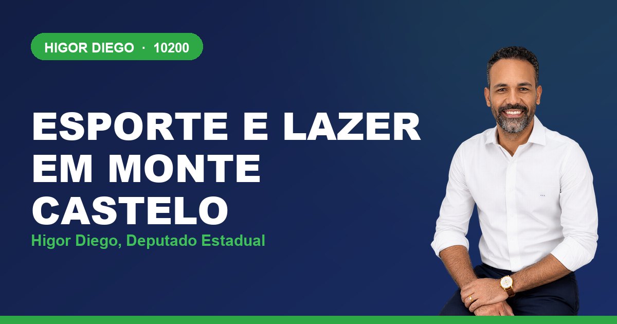 Esporte e Lazer em Monte Castelo, com Higor Diego, deputado estadual 10200