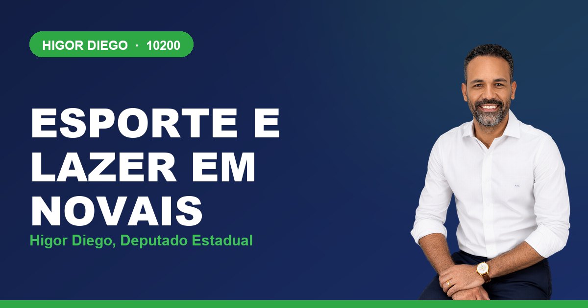 Esporte e Lazer em Novais, com Higor Diego, deputado estadual 10200
