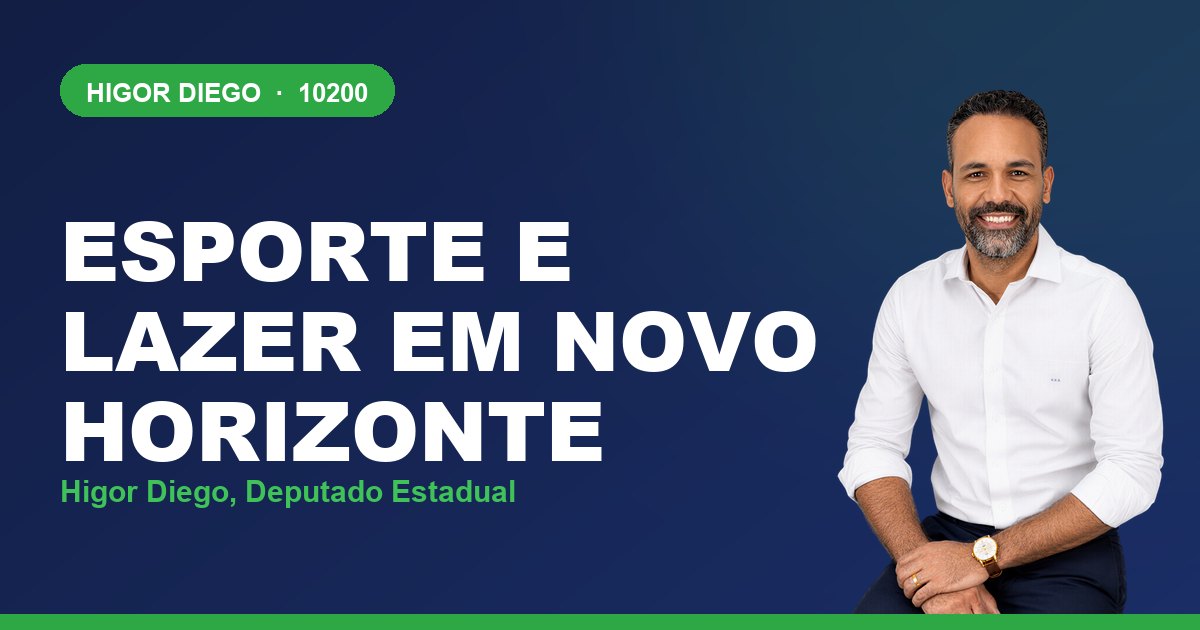 Esporte e Lazer em Novo Horizonte, com Higor Diego, deputado estadual 10200