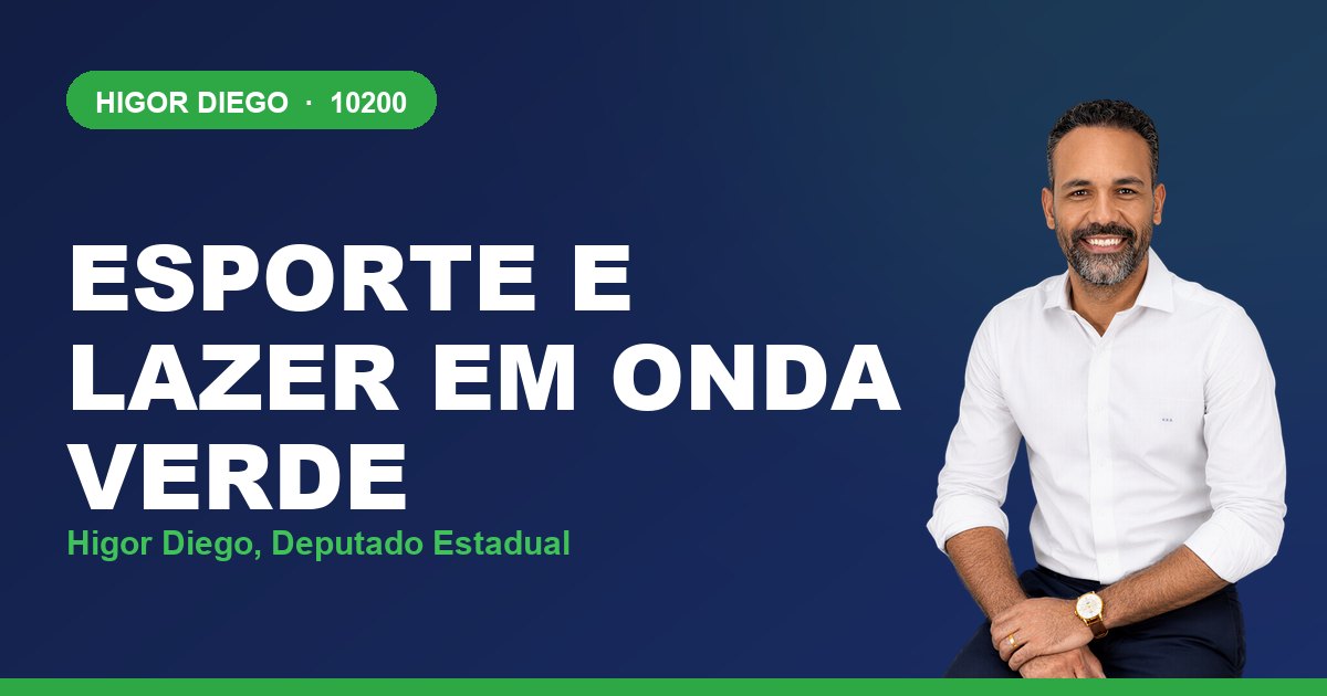 Esporte e Lazer em Onda Verde, com Higor Diego, deputado estadual 10200