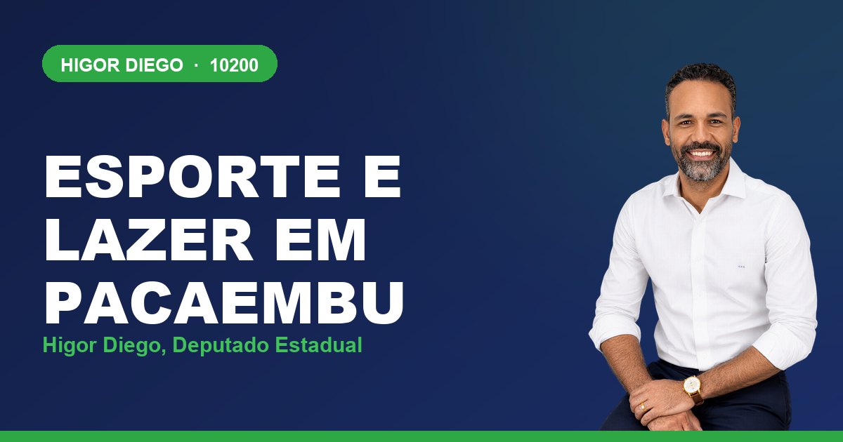 Esporte e Lazer em Pacaembu, com Higor Diego, deputado estadual 10200