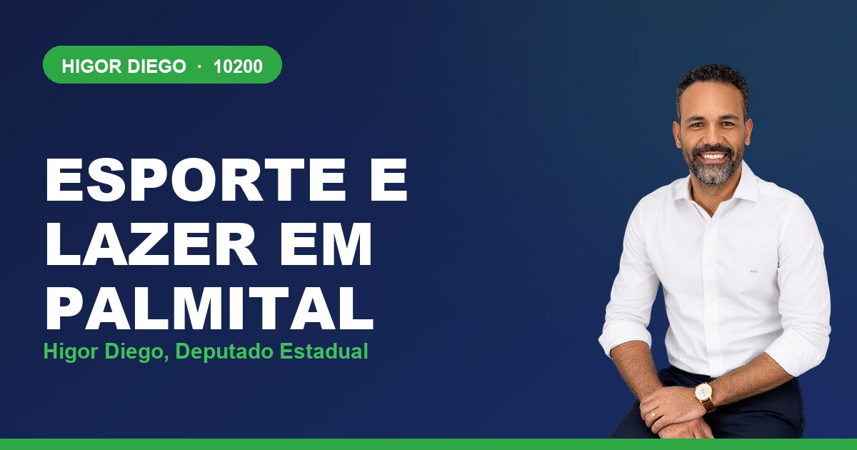 Esporte e Lazer em Palmital, com Higor Diego, deputado estadual 10200