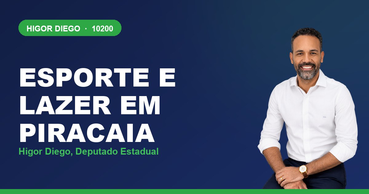Esporte e Lazer em Piracaia, com Higor Diego, deputado estadual 10200