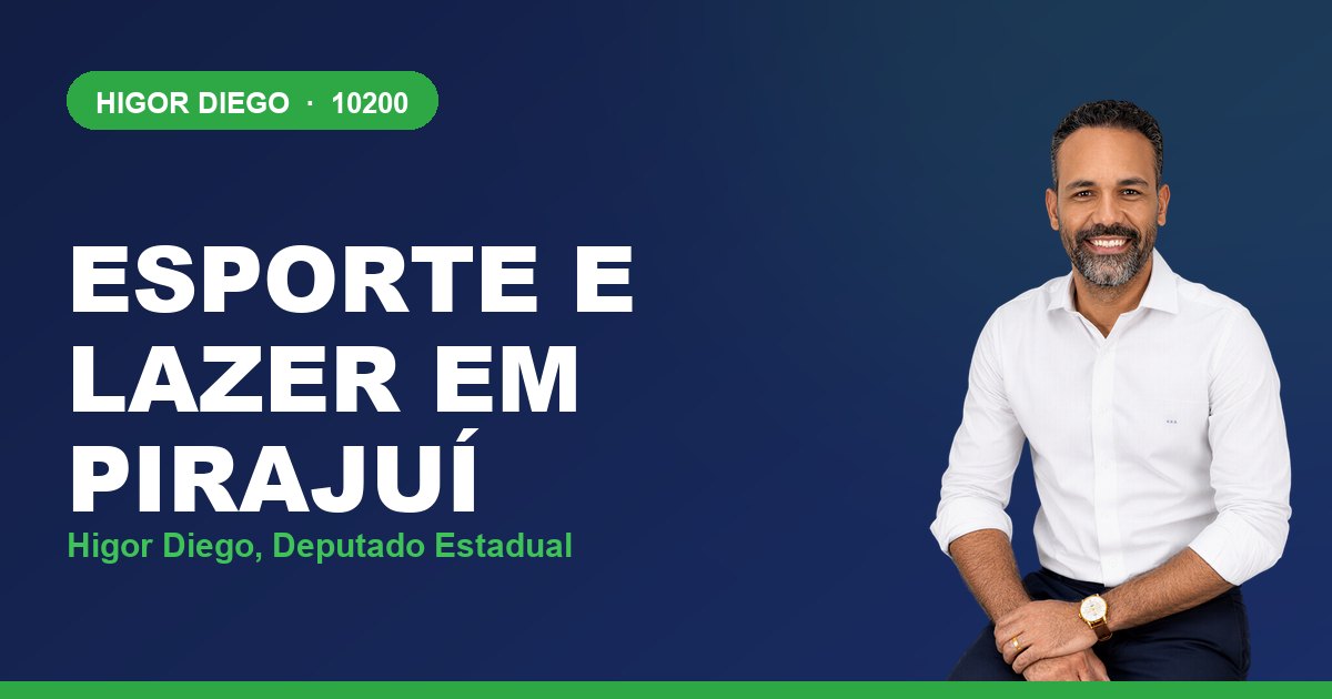 Esporte e Lazer em Pirajuí, com Higor Diego, deputado estadual 10200