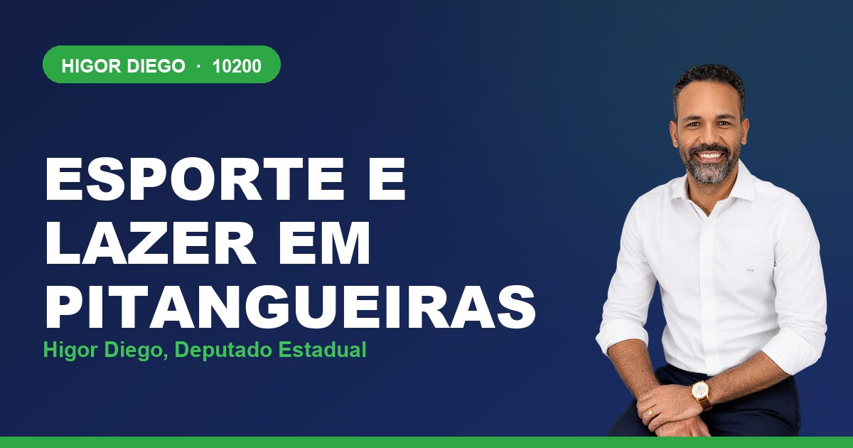 Esporte e Lazer em Pitangueiras, com Higor Diego, deputado estadual 10200