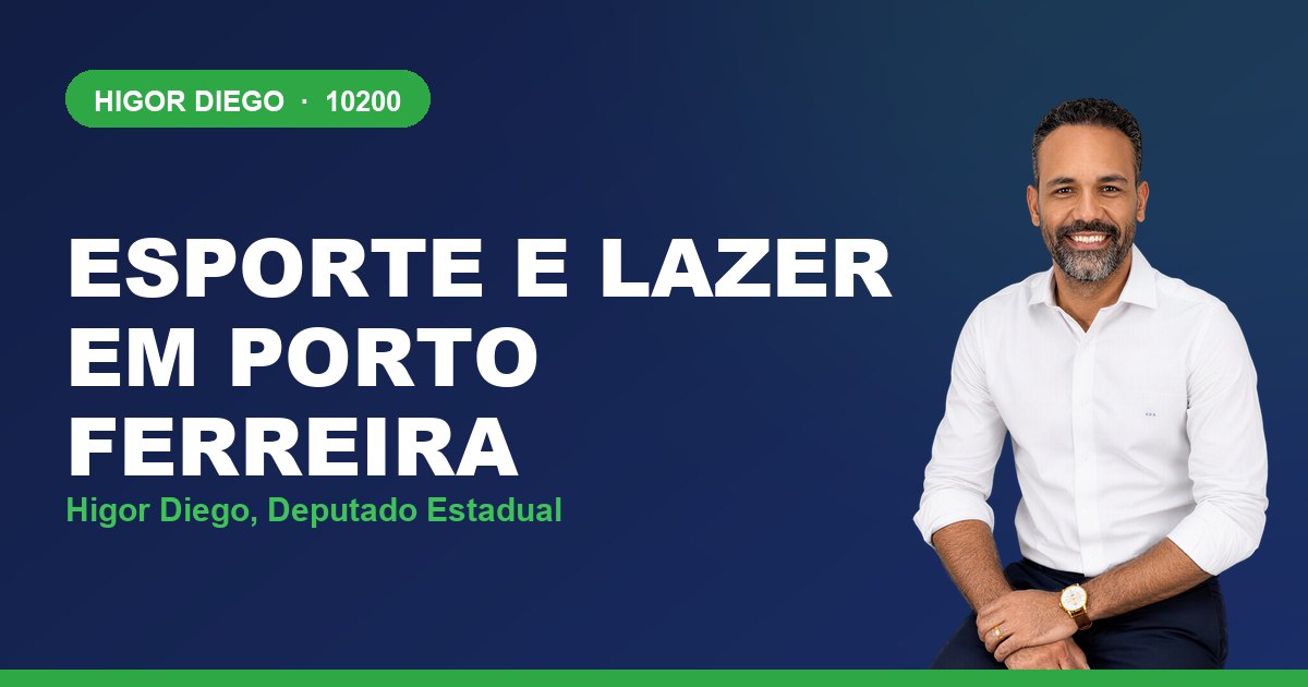 Esporte e Lazer em Porto Ferreira, com Higor Diego, deputado estadual 10200