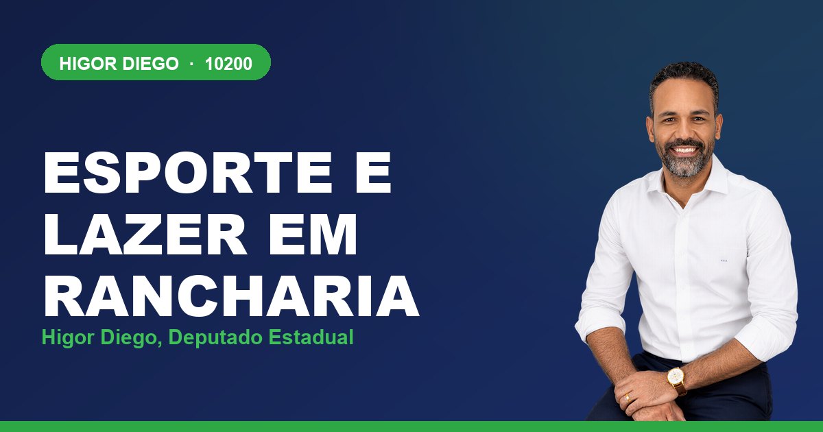 Esporte e Lazer em Rancharia, com Higor Diego, deputado estadual 10200