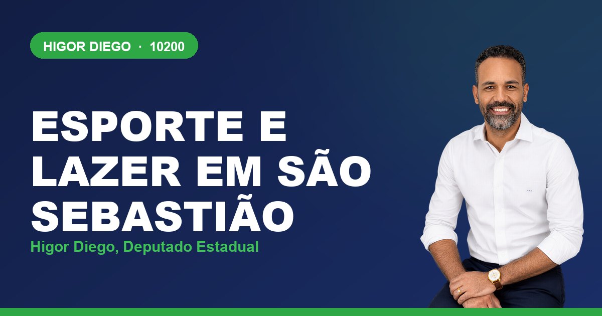 Esporte e Lazer em São Sebastião, com Higor Diego, deputado estadual 10200