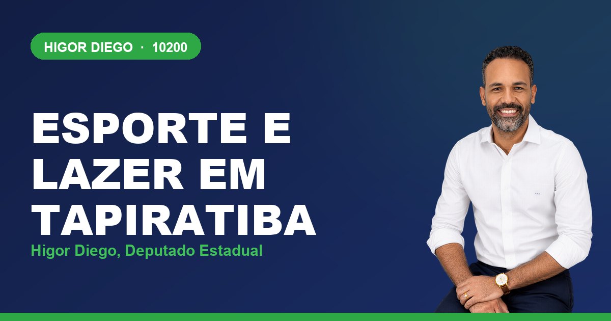Esporte e Lazer em Tapiratiba, com Higor Diego, deputado estadual 10200