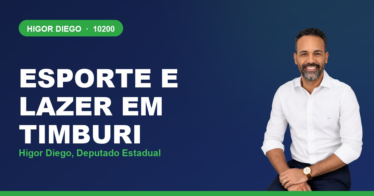 Esporte e Lazer em Timburi, com Higor Diego, deputado estadual 10200