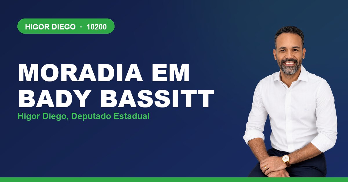Moradia em Bady Bassitt, com Higor Diego, deputado estadual 10200