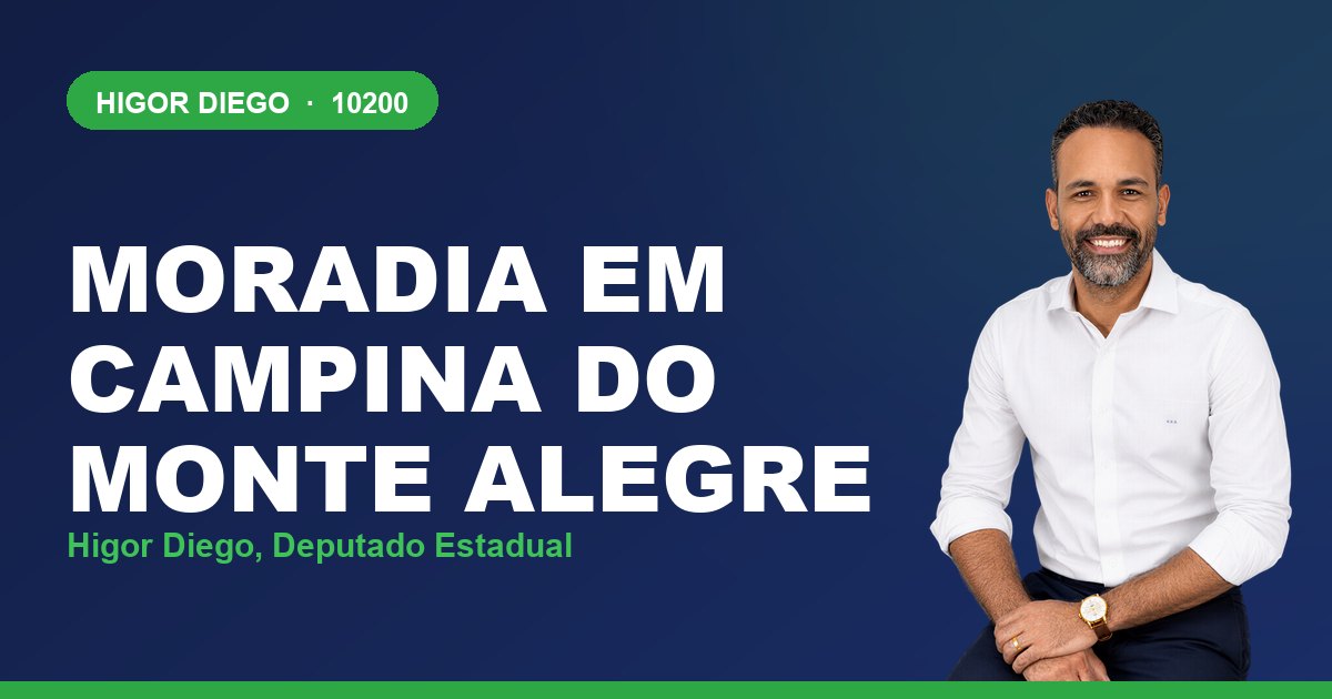 Moradia em Campina do Monte Alegre, com Higor Diego, deputado estadual 10200