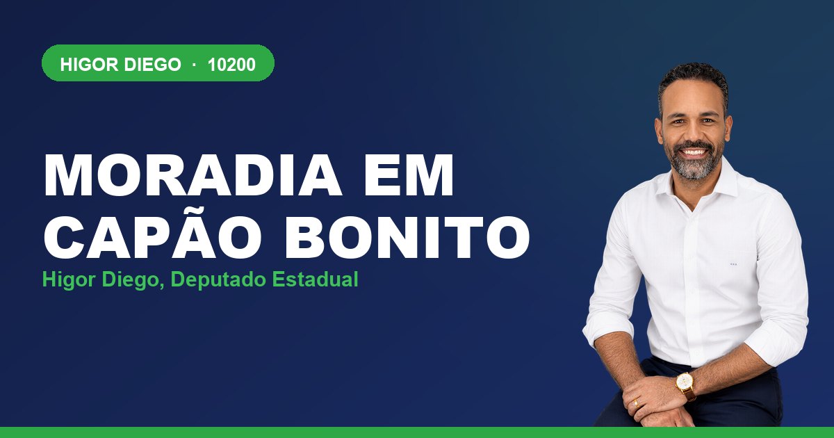 Moradia em Capão Bonito, com Higor Diego, deputado estadual 10200
