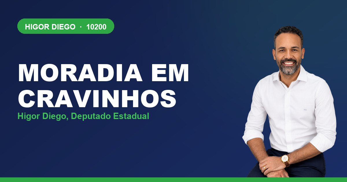 Moradia em Cravinhos, com Higor Diego, deputado estadual 10200