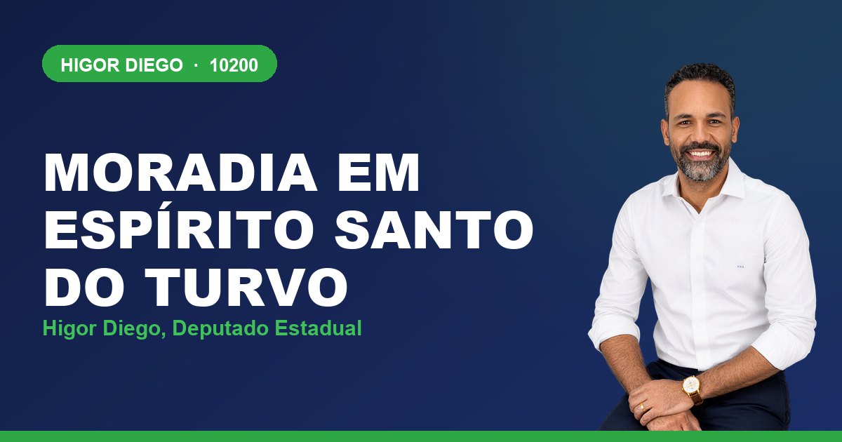 Moradia em Espírito Santo do Turvo, com Higor Diego, deputado estadual 10200