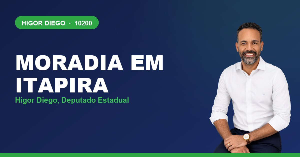 Moradia em Itapira, com Higor Diego, deputado estadual 10200