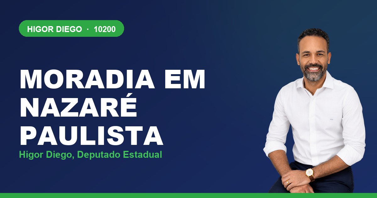Moradia em Nazaré Paulista, com Higor Diego, deputado estadual 10200