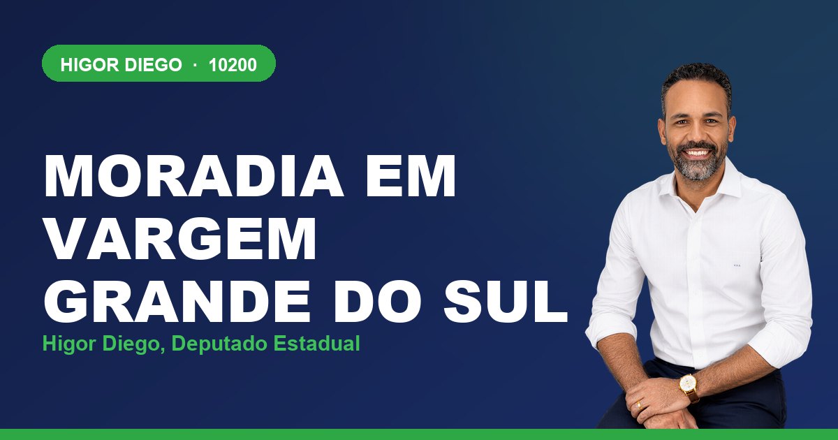 Moradia em Vargem Grande do Sul, com Higor Diego, deputado estadual 10200