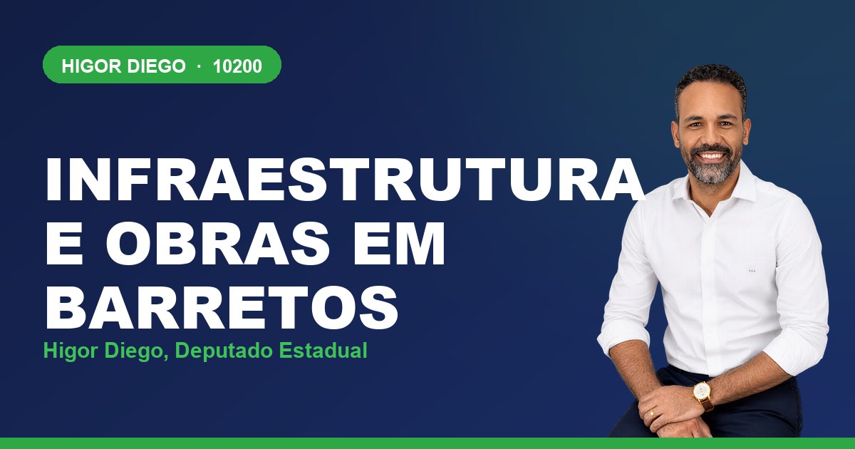 Infraestrutura e Obras em Barretos, com Higor Diego, deputado estadual 10200