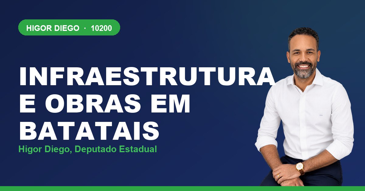 Infraestrutura e Obras em Batatais, com Higor Diego, deputado estadual 10200