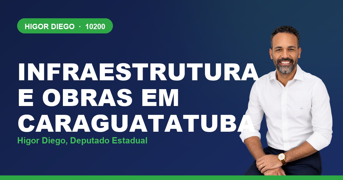 Infraestrutura e Obras em Caraguatatuba, com Higor Diego, deputado estadual 10200