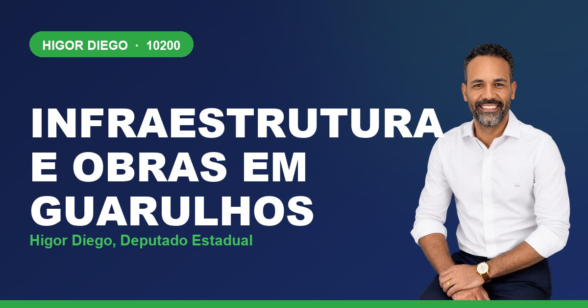 Infraestrutura e Obras em Guarulhos, com Higor Diego, deputado estadual 10200