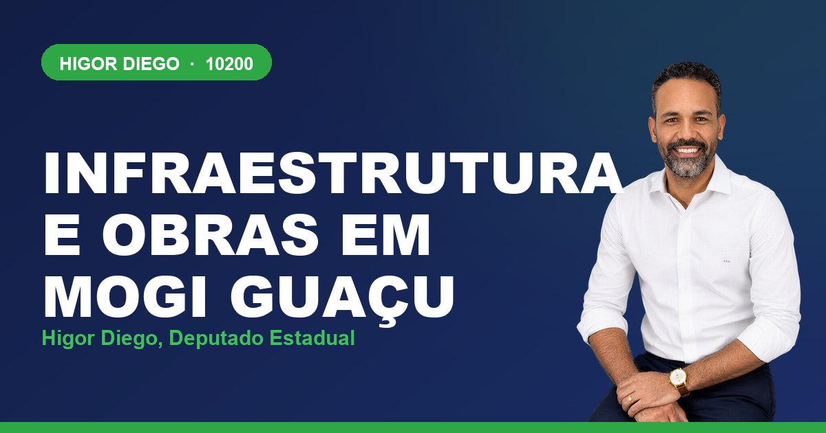 Infraestrutura e Obras em Mogi Guaçu, com Higor Diego, deputado estadual 10200