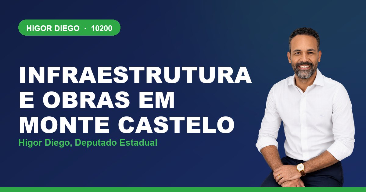 Infraestrutura e Obras em Monte Castelo, com Higor Diego, deputado estadual 10200
