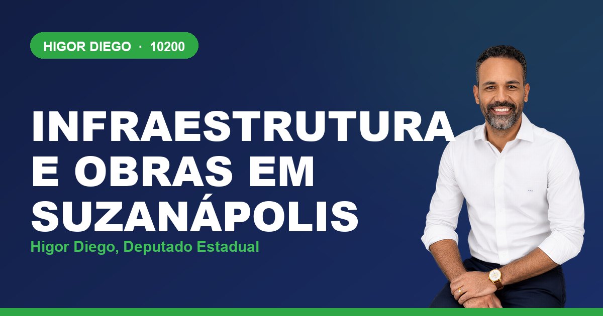 Infraestrutura e Obras em Suzanápolis, com Higor Diego, deputado estadual 10200