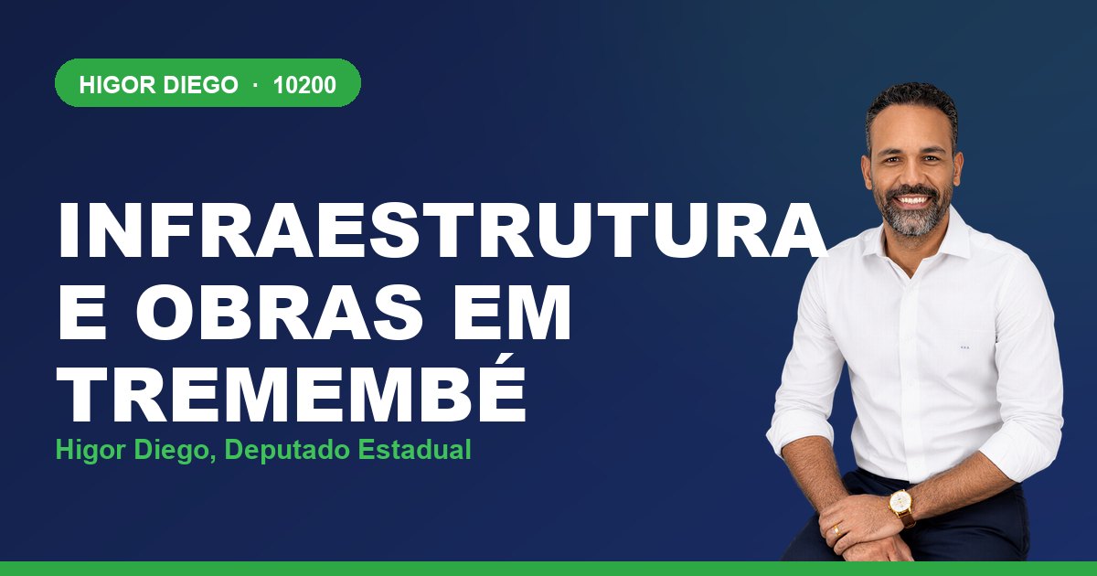 Infraestrutura e Obras em Tremembé, com Higor Diego, deputado estadual 10200