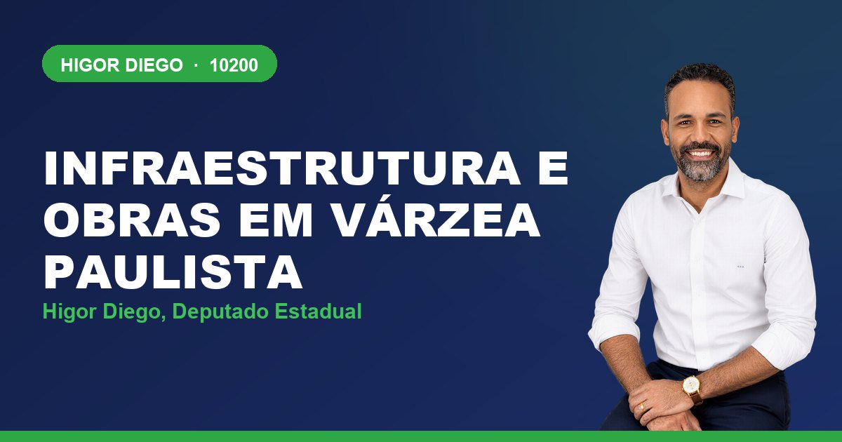 Infraestrutura e Obras em Várzea Paulista, com Higor Diego, deputado estadual 10200