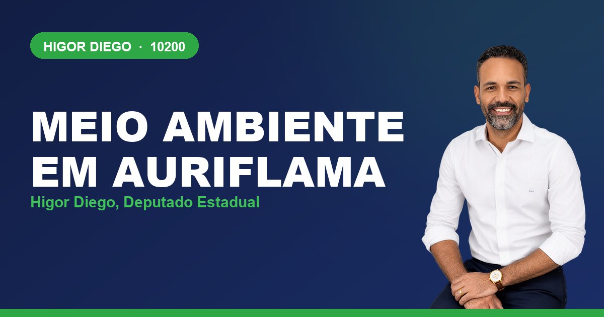 Meio Ambiente em Auriflama, com Higor Diego, deputado estadual 10200