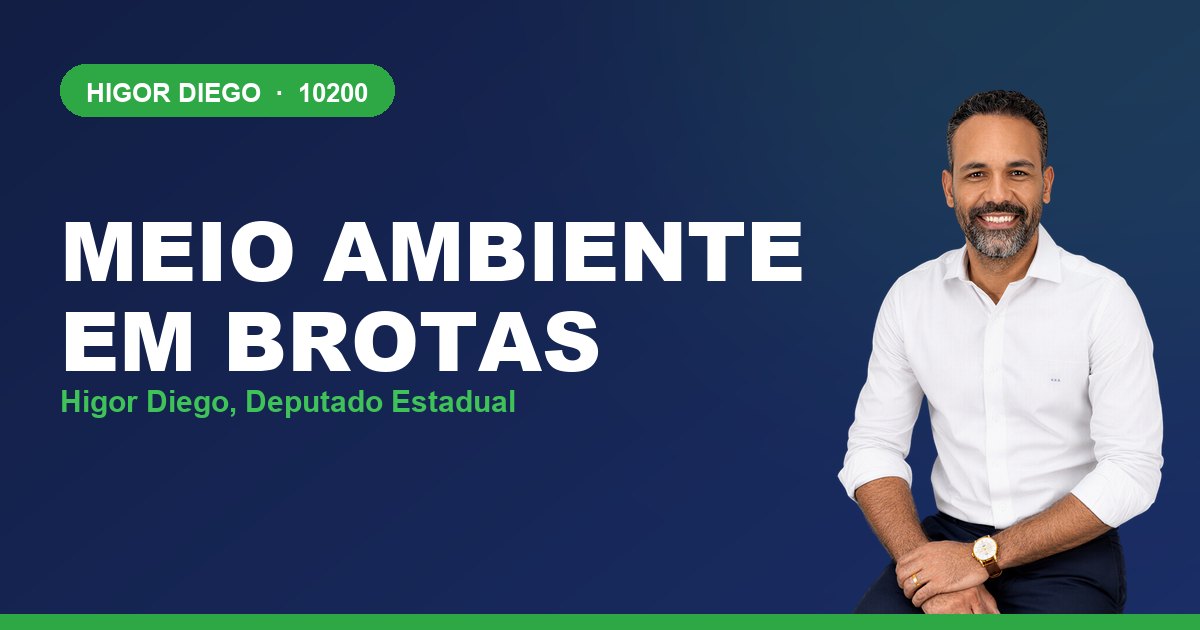 Meio Ambiente em Brotas, com Higor Diego, deputado estadual 10200
