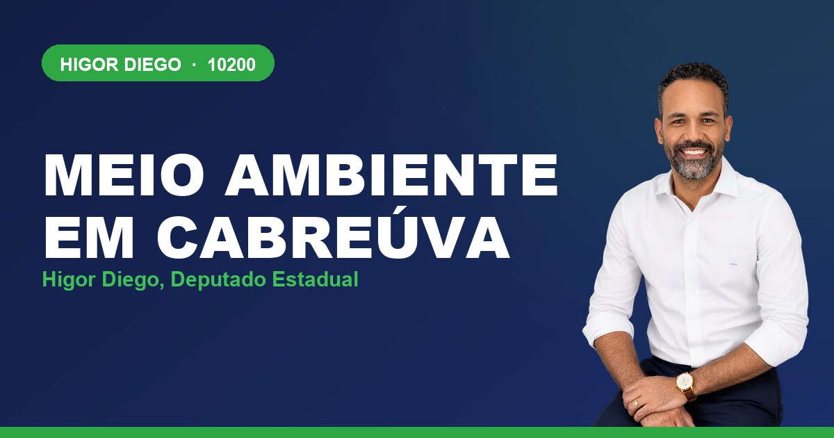 Meio Ambiente em Cabreúva, com Higor Diego, deputado estadual 10200