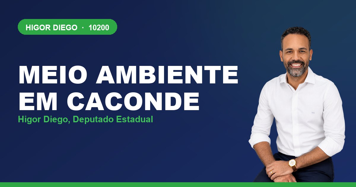 Meio Ambiente em Caconde, com Higor Diego, deputado estadual 10200