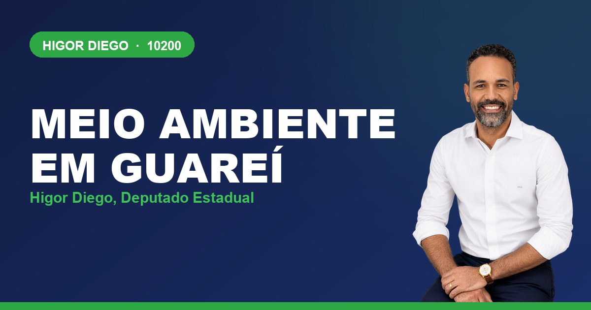 Meio Ambiente em Guareí, com Higor Diego, deputado estadual 10200