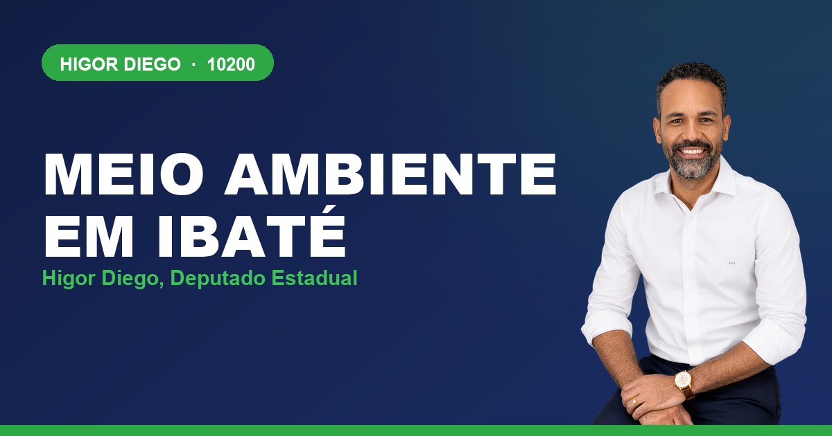 Meio Ambiente em Ibaté, com Higor Diego, deputado estadual 10200