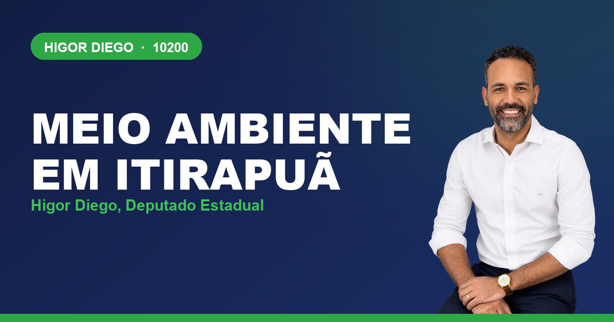 Meio Ambiente em Itirapuã, com Higor Diego, deputado estadual 10200