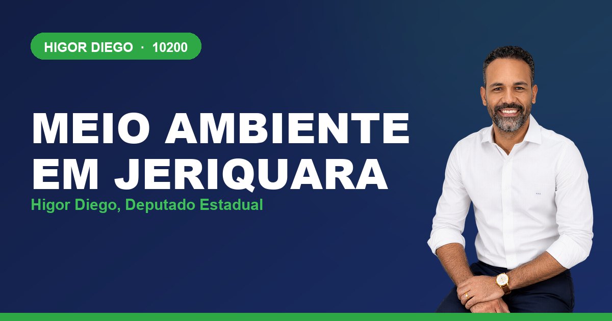 Meio Ambiente em Jeriquara, com Higor Diego, deputado estadual 10200