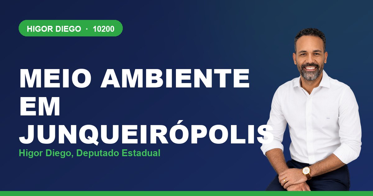 Meio Ambiente em Junqueirópolis, com Higor Diego, deputado estadual 10200