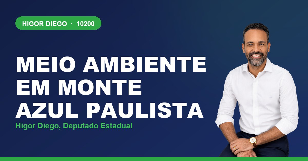 Meio Ambiente em Monte Azul Paulista, com Higor Diego, deputado estadual 10200