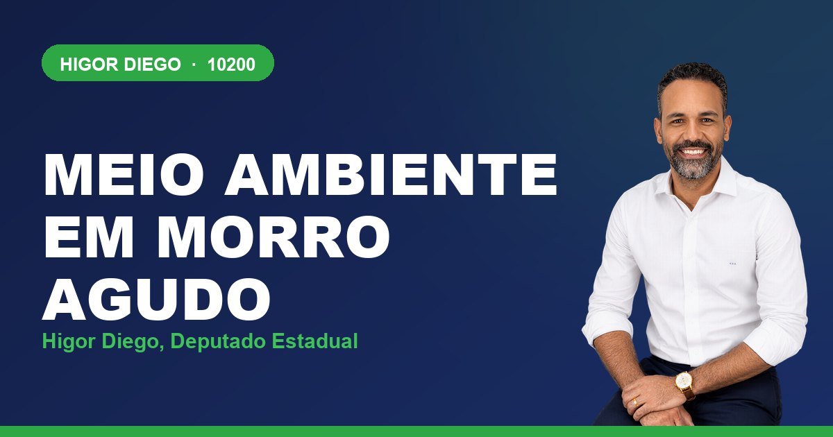 Meio Ambiente em Morro Agudo, com Higor Diego, deputado estadual 10200