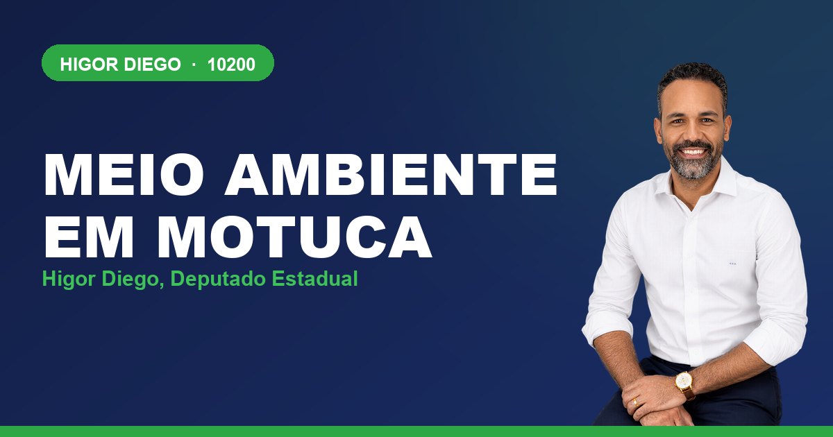 Meio Ambiente em Motuca, com Higor Diego, deputado estadual 10200