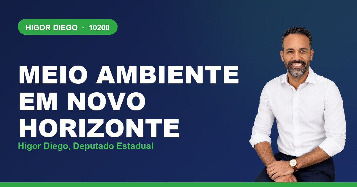Meio Ambiente em Novo Horizonte, com Higor Diego, deputado estadual 10200