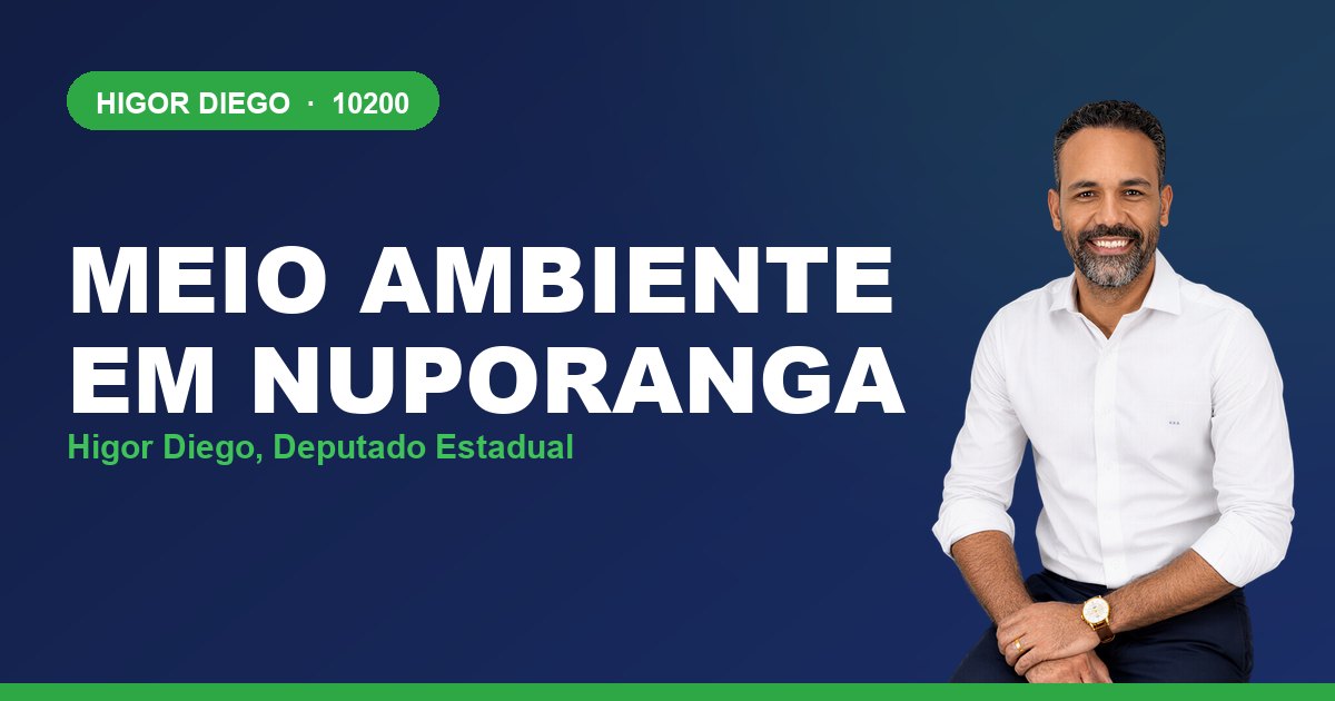 Meio Ambiente em Nuporanga, com Higor Diego, deputado estadual 10200