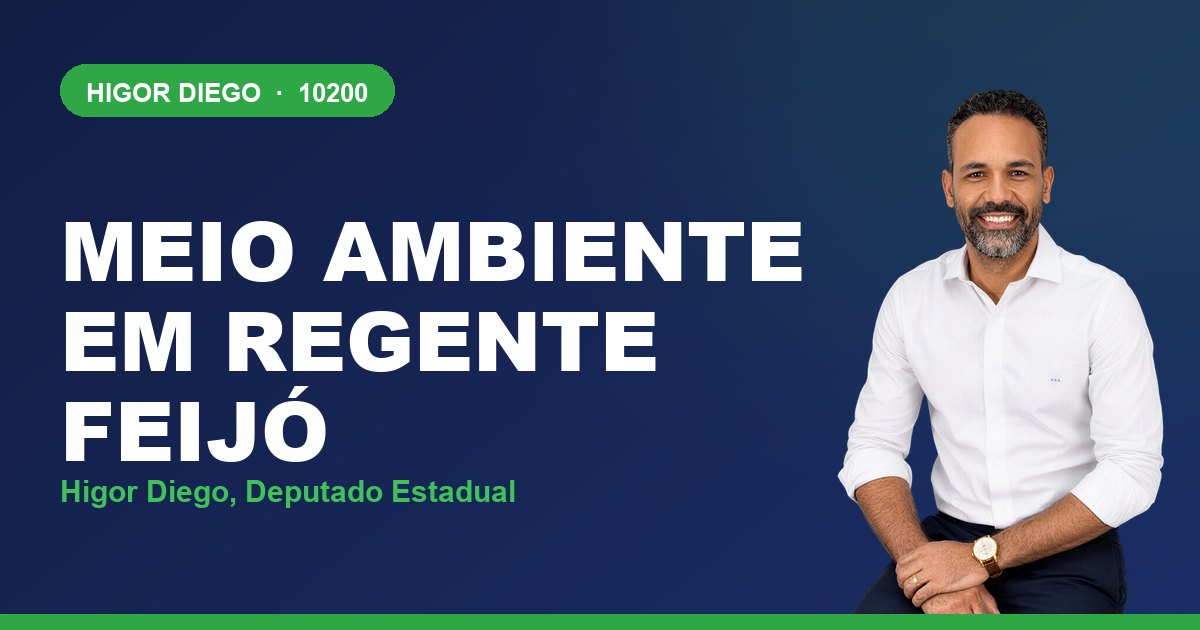 Meio Ambiente em Regente Feijó, com Higor Diego, deputado estadual 10200