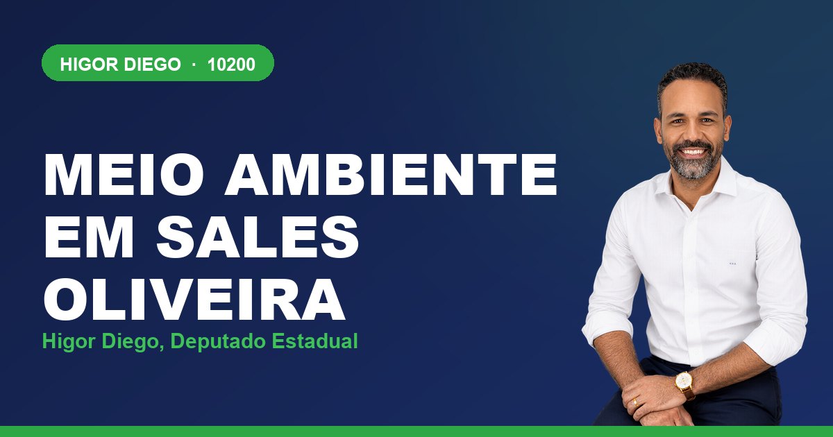Meio Ambiente em Sales Oliveira, com Higor Diego, deputado estadual 10200