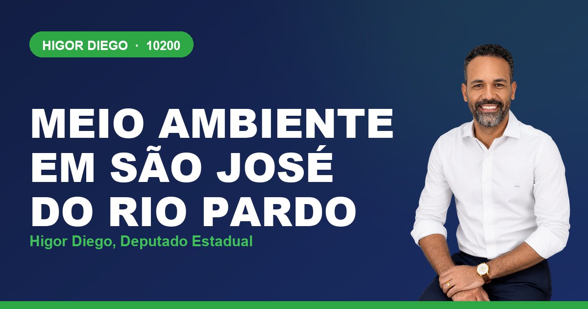 Meio Ambiente em São José do Rio Pardo, com Higor Diego, deputado estadual 10200