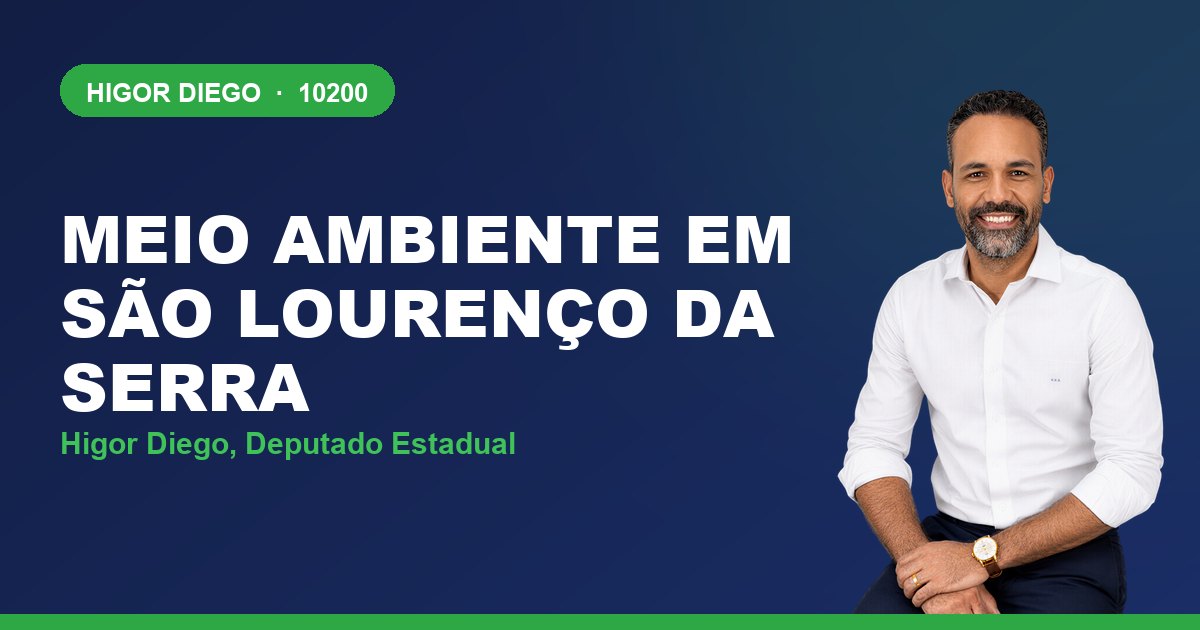 Meio Ambiente em São Lourenço da Serra, com Higor Diego, deputado estadual 10200